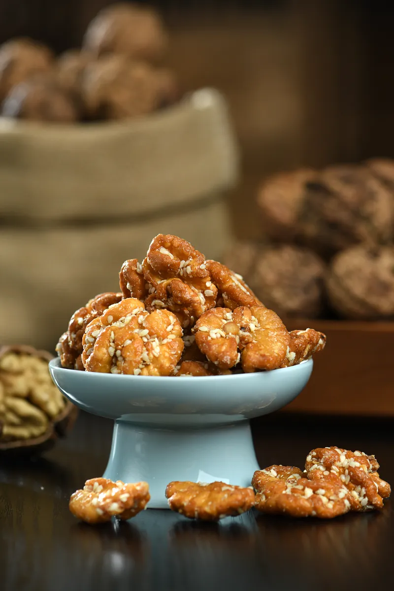 Highest grade light amber walnuts