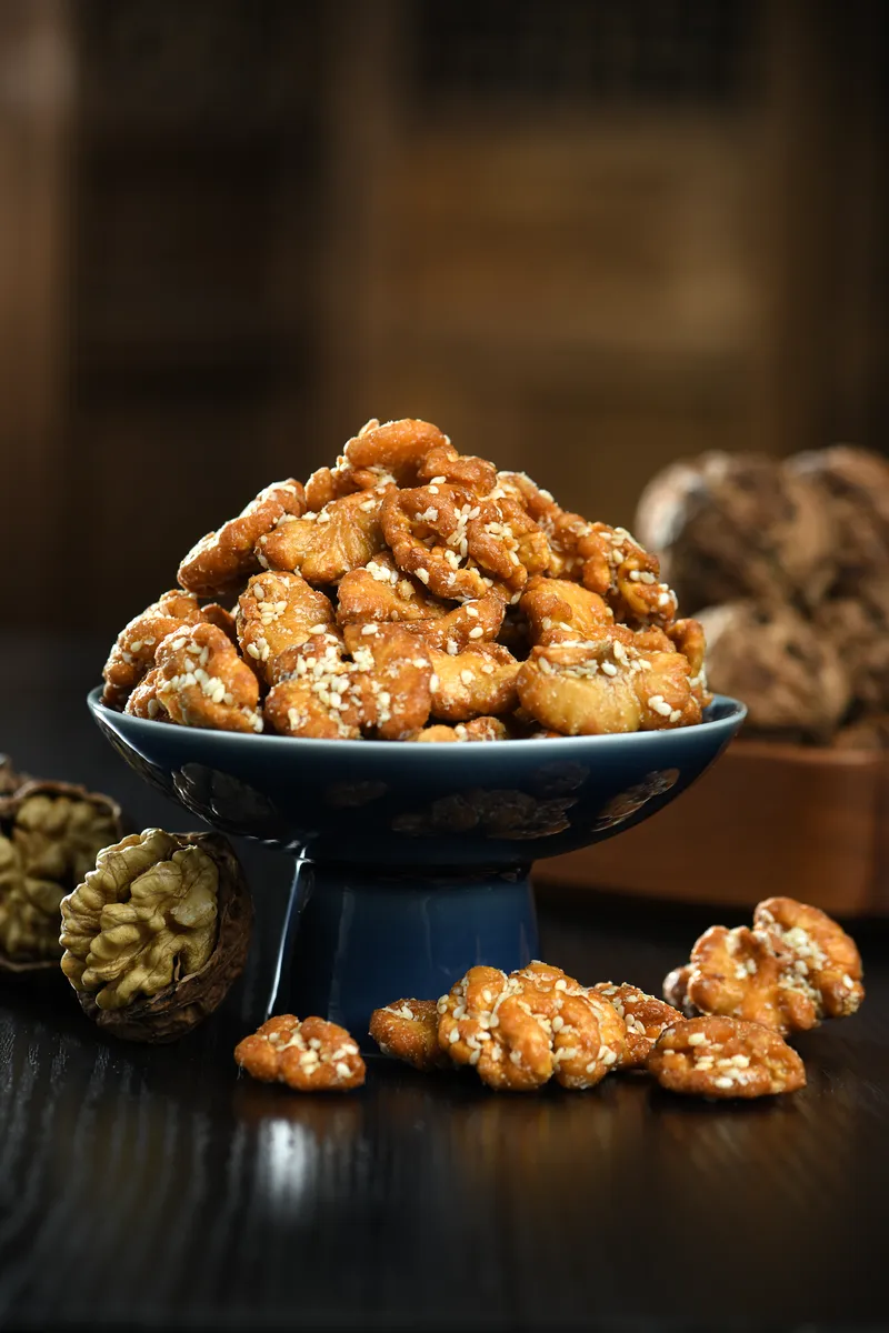 Highest grade light amber walnuts